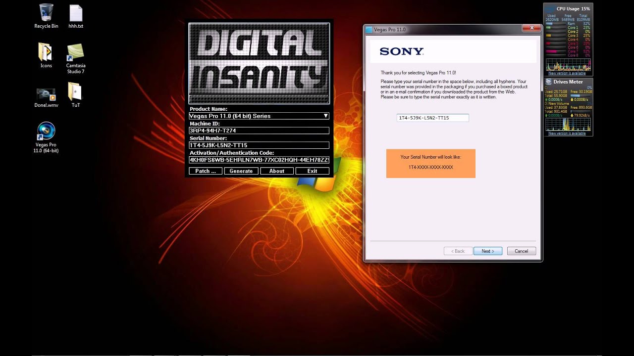 download digital insanity keygen